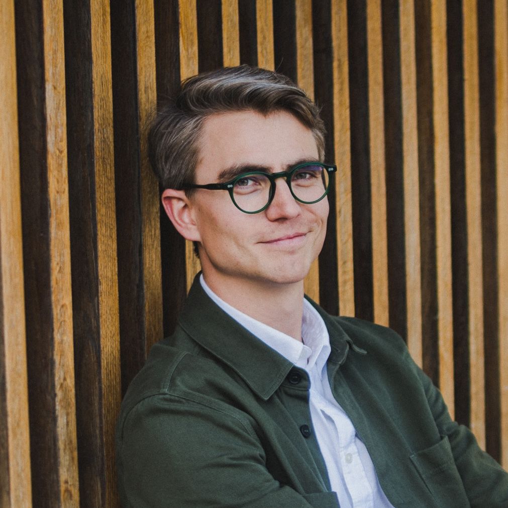 Porträtt av Joel Falck